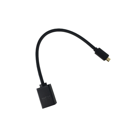 AXIOM MANUFACTURING Axiom Micro Hdmi Male To Hdmi Link Female Adapter MHDMIMHDMIF-AX